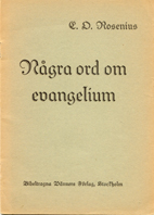 Ngra ord om evagelium