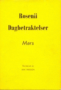 Rosenii dagbetraktelser mars